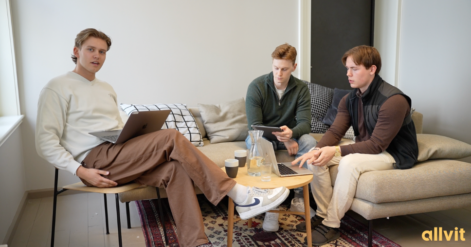 Intervjusetting. Foto.