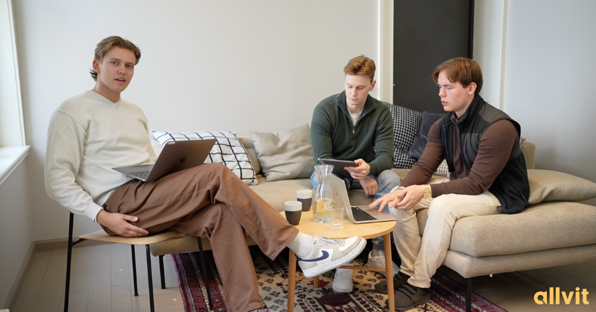 Intervjusetting. Foto.