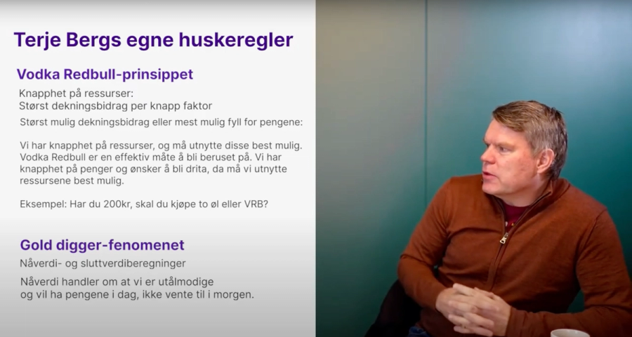 Foreleser Terje Berg. Foto.