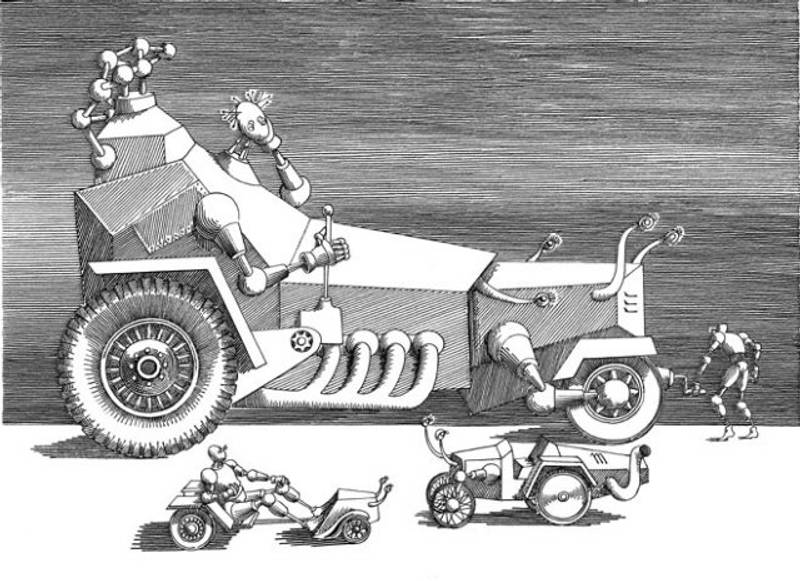 Cyberiad — tractor-robot
