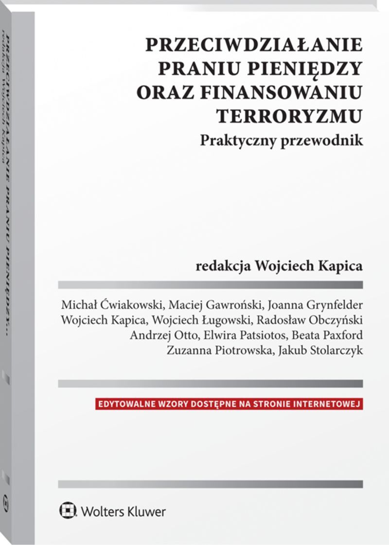 Okładka książki Przeciwdziałanie praniu pieniędzy i finansowaniu terroryzmu. Praktyczny przewodnik