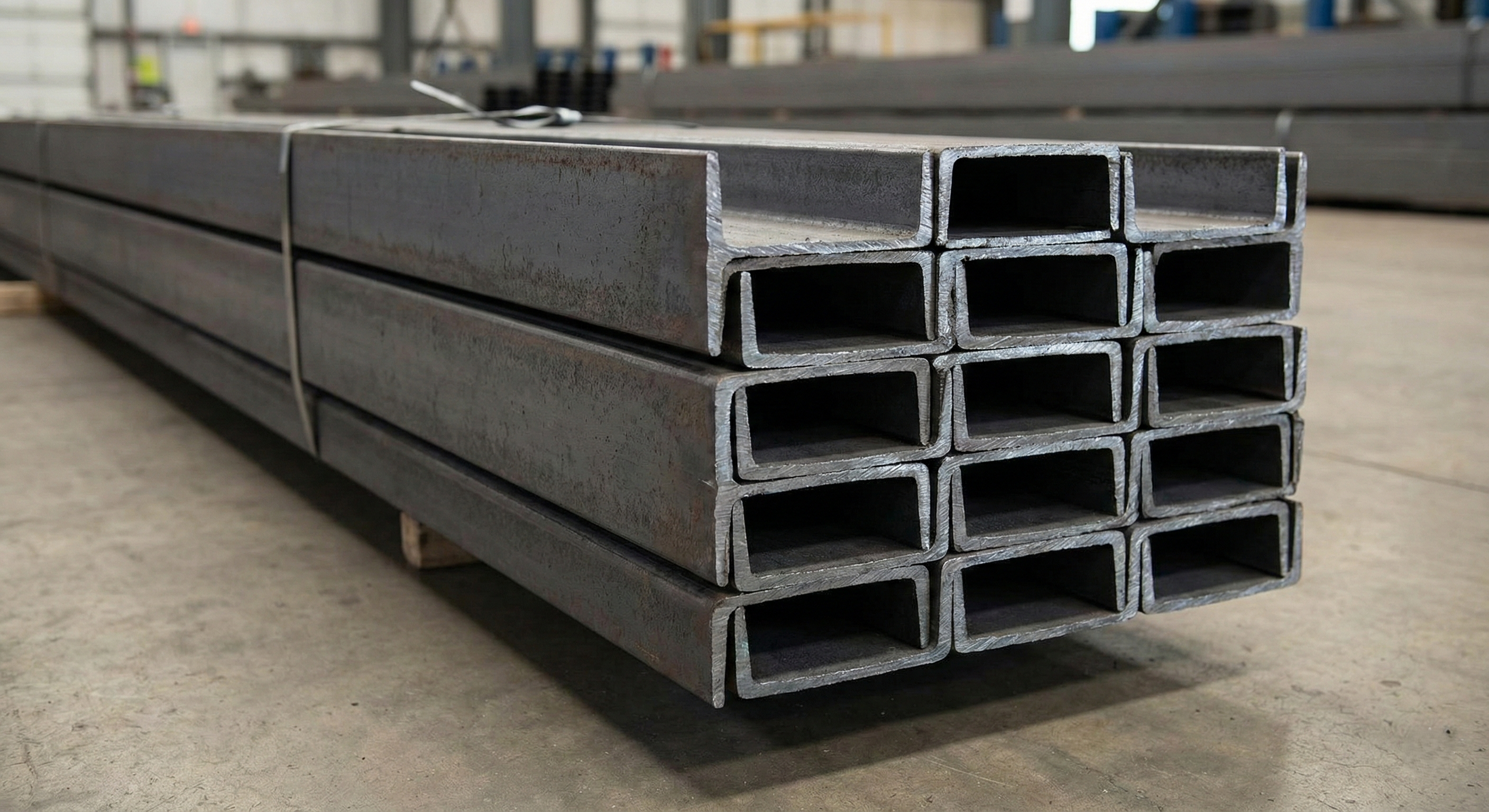Hot roll steel channel