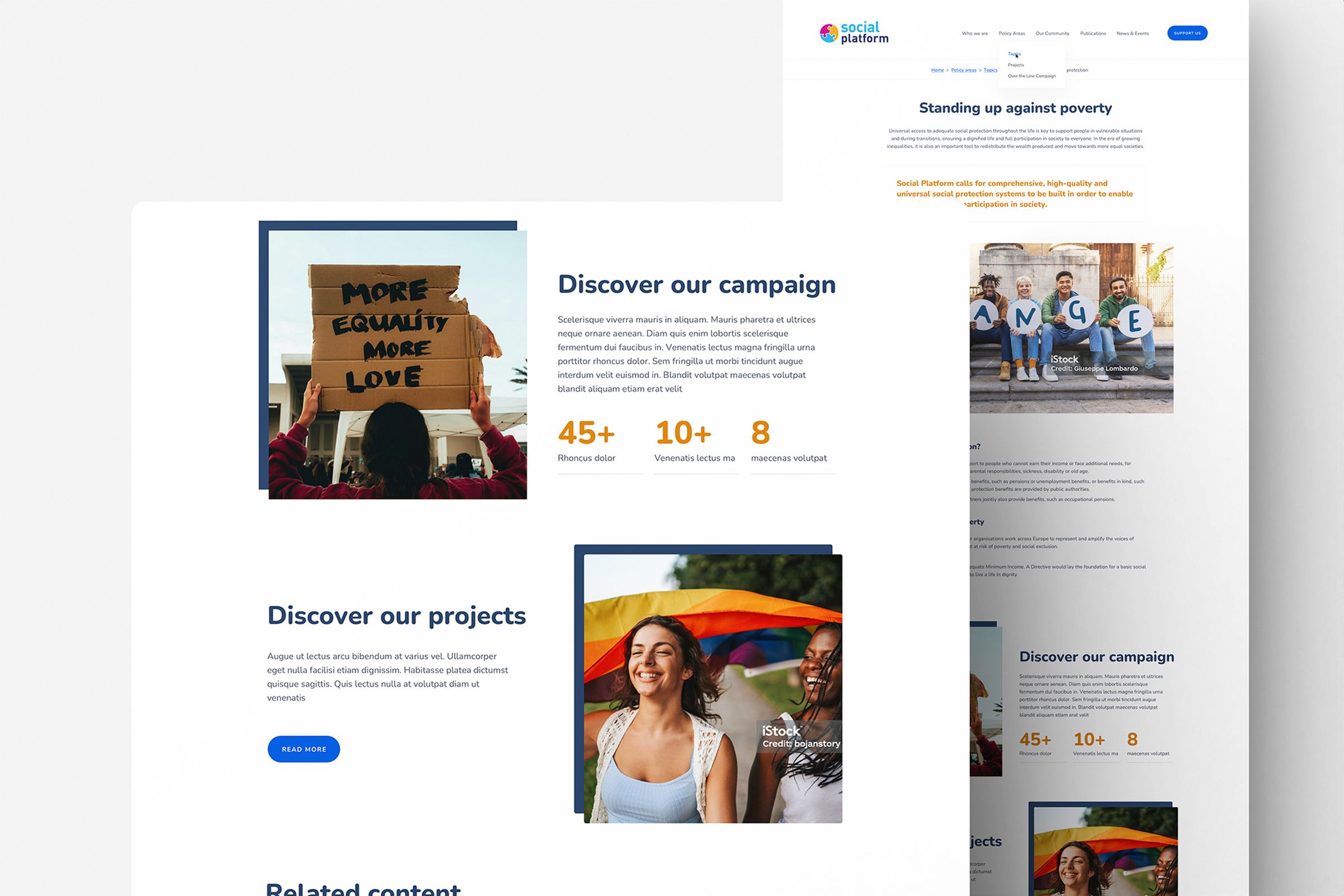 Social platform website news