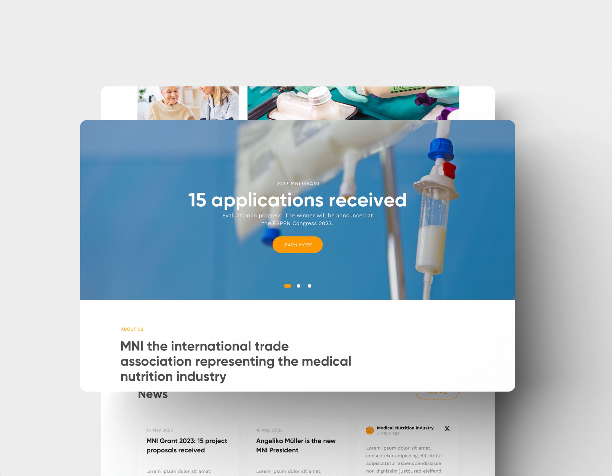 Medical nutrition international webdesign web development digital agency brussels 1 simpl
