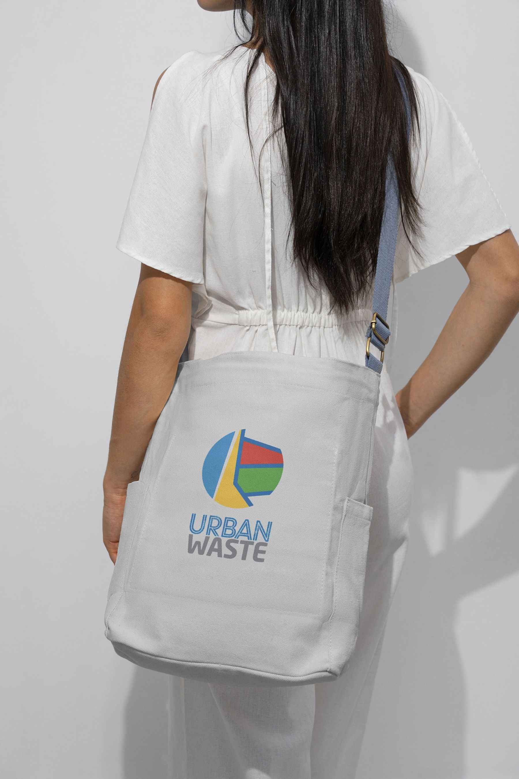 Urban waste tote bag