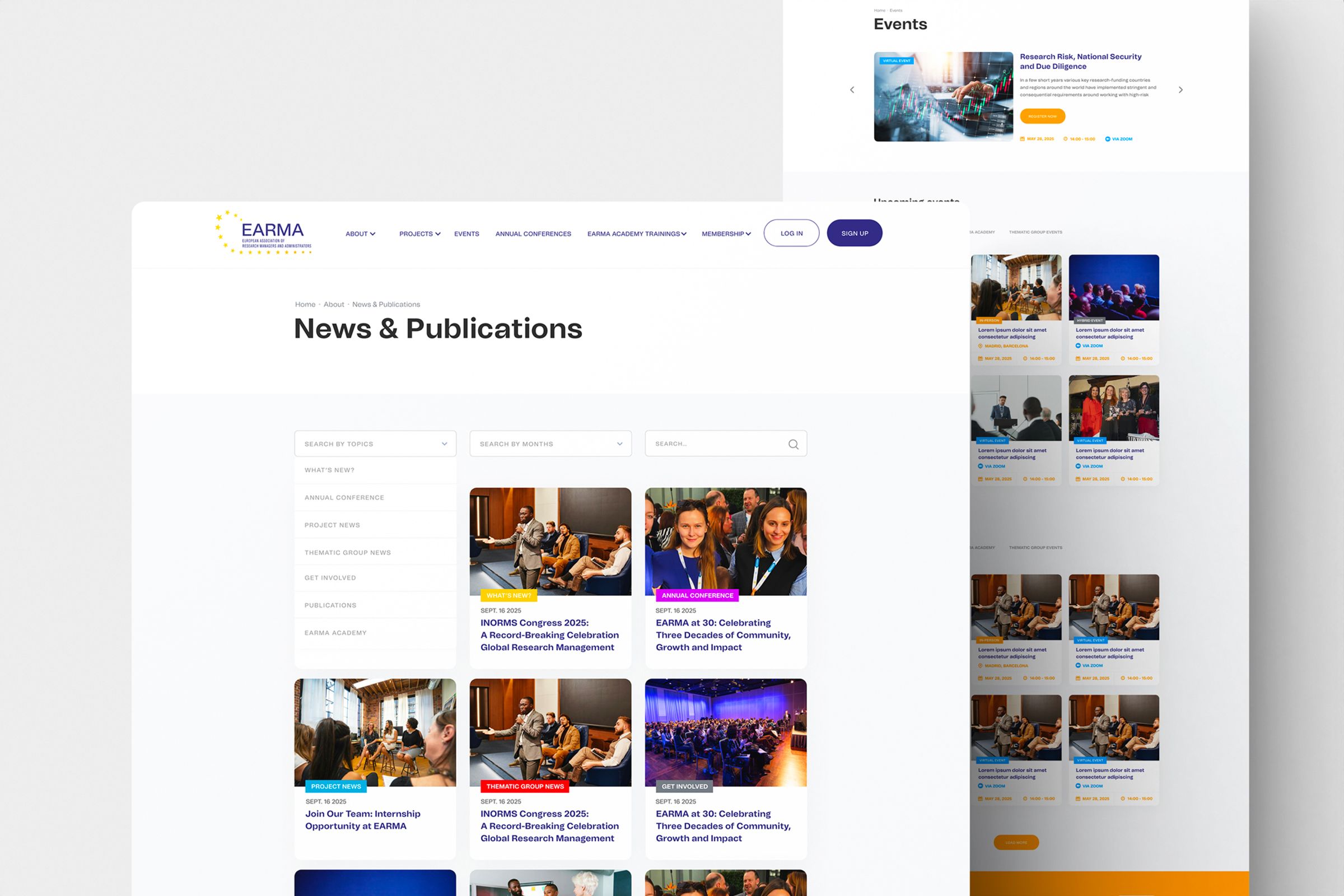 Earma website development webdesign chatbot