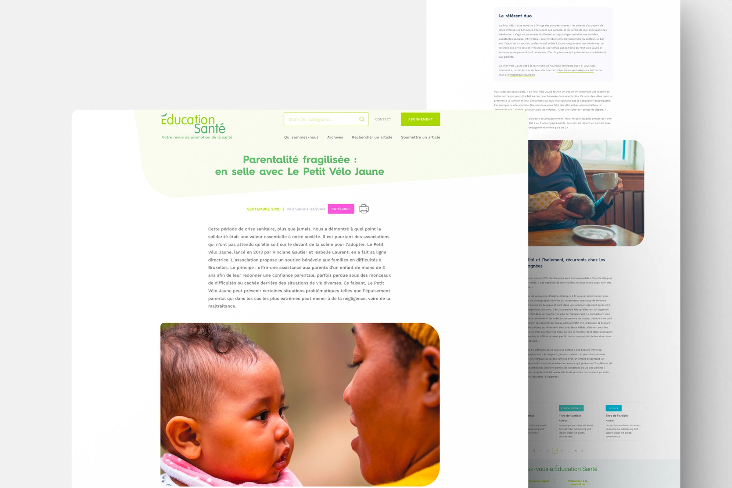 Education sante webdesign web development digital agency brussels 3 simpl 1