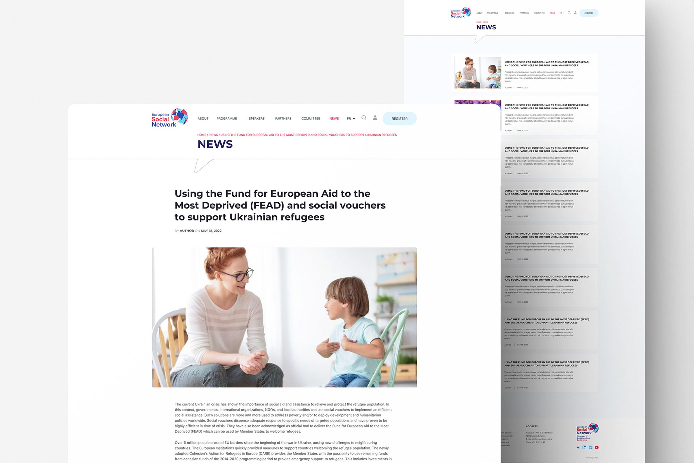 ESN website news