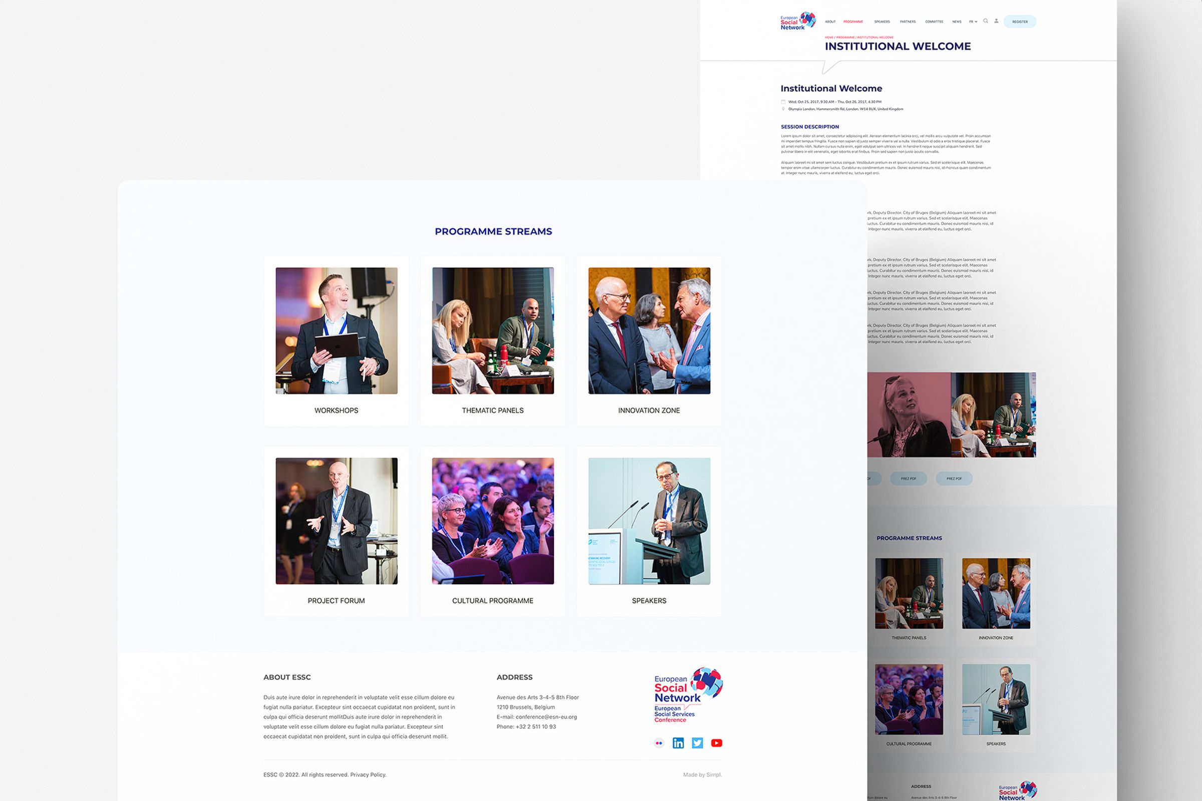 ESN website streams
