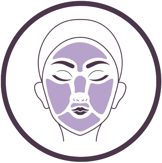 silhouette of a girl's face 