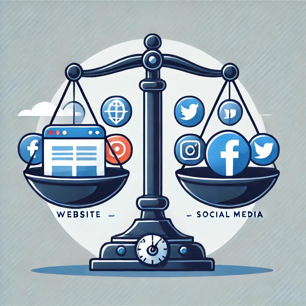 Website vs. Social Media: Which One Do You Really Need?