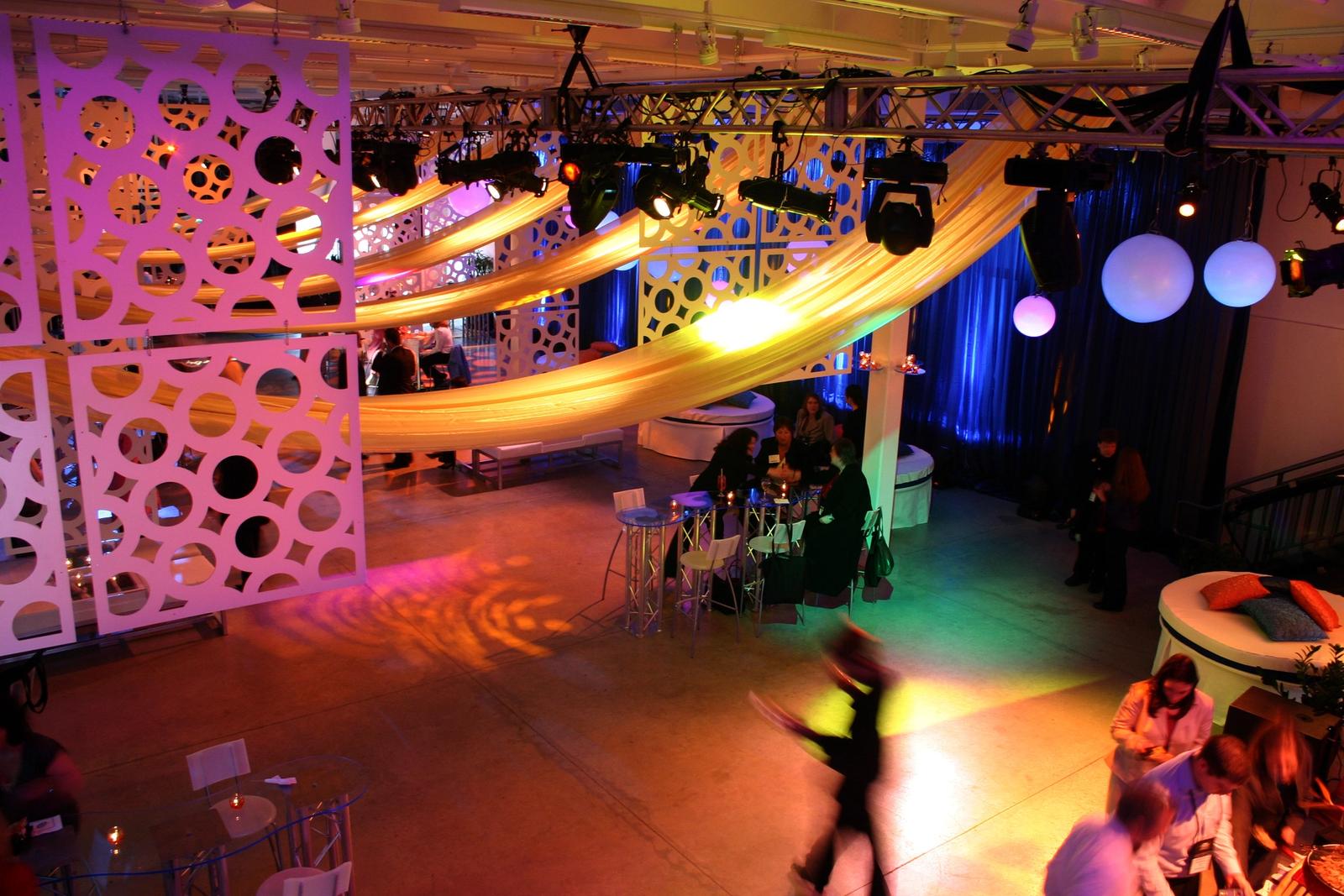 Transformed space for cocktails and dancing