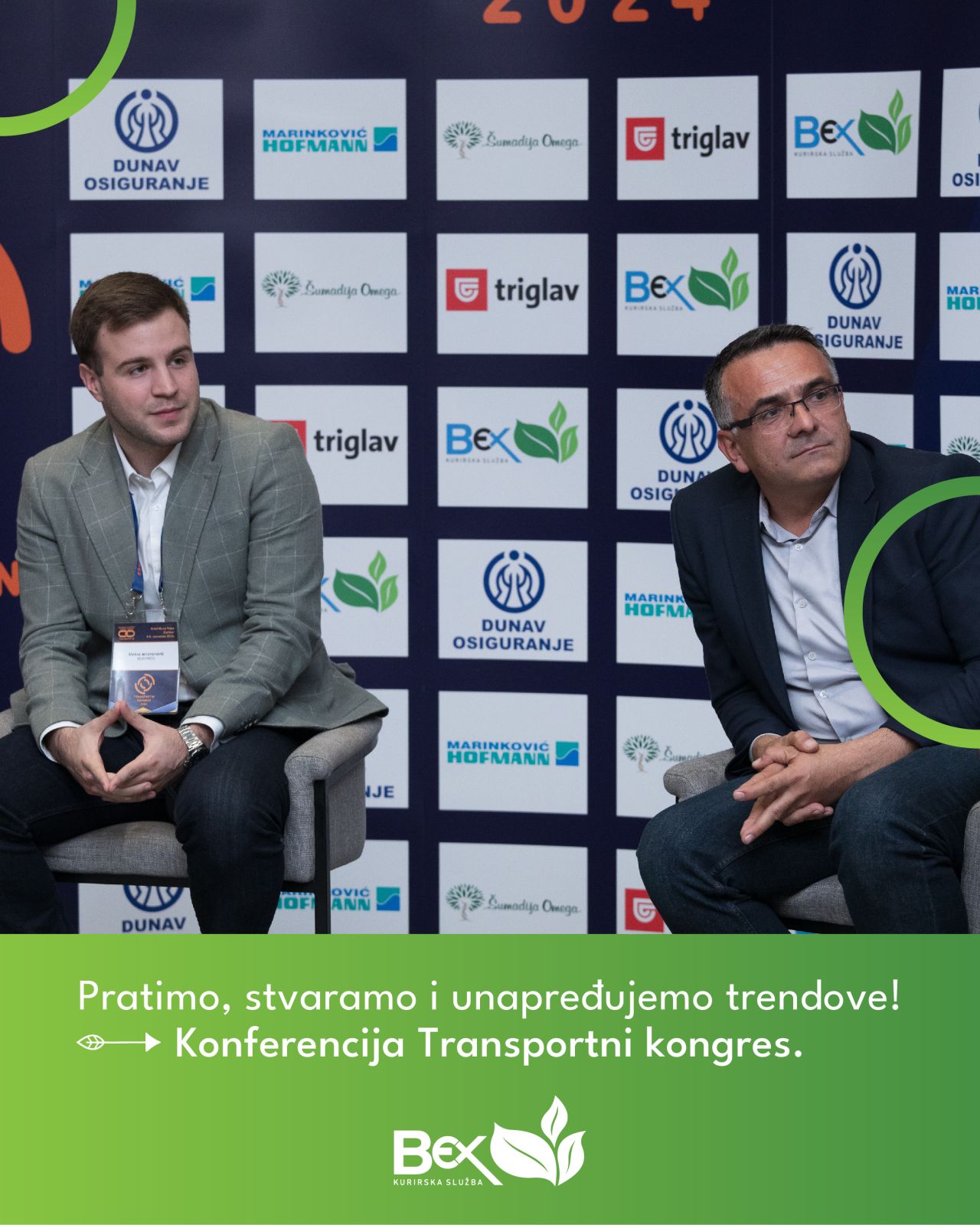 Bex na Transportnom kongresu: Korak bliže održivoj budućnosti