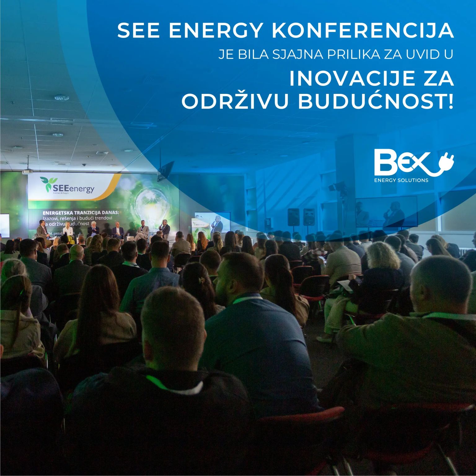Zelena energija u fokusu: Bex na SEE konferenciji u Novom Sadu
