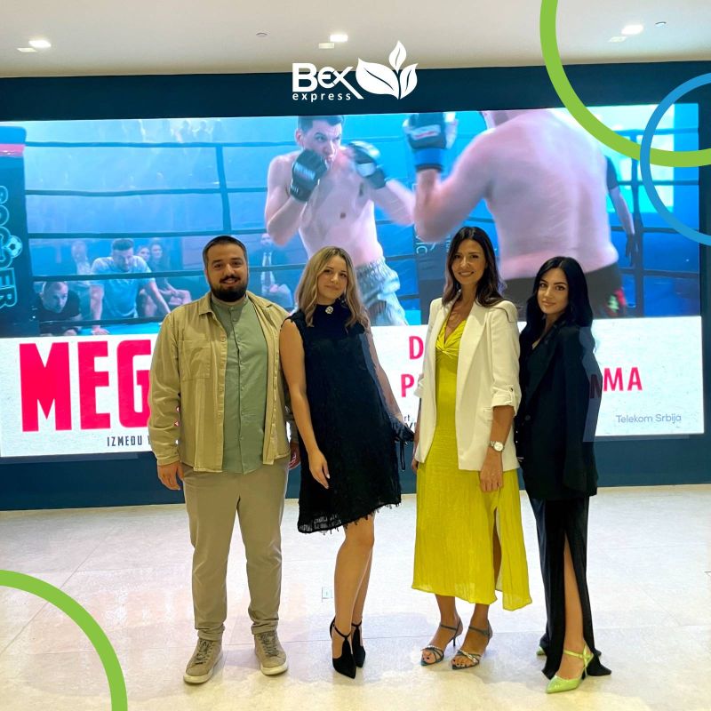 Bex na premijeri filma MEGDAN: Ponosni prijatelji projekta