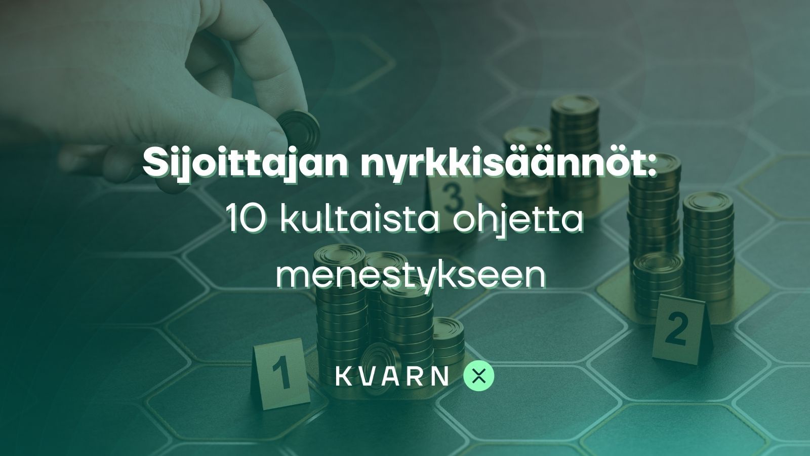 Sijoittajan nyrkkisäännöt: 10 kultaista ohjetta menestykseen