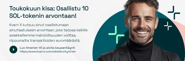 Osallistu kevään arvontaan - Pääpalkintona 10 kpl SOL-tokeneita!