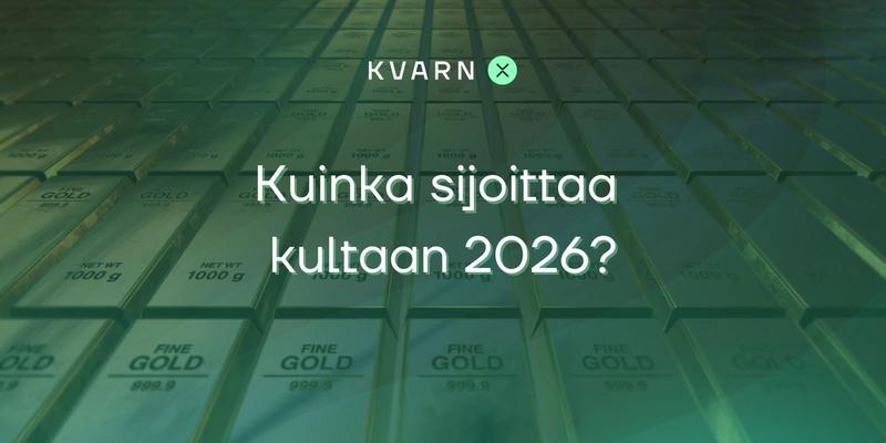 Kuinka sijoittaa kultaan 2026