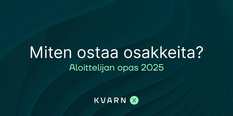 Miten aloittaa osakkeiden ostaminen