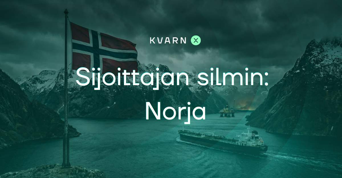 Sijoittajan silmin – Norja geopoliittisen myllerryksen voittajana