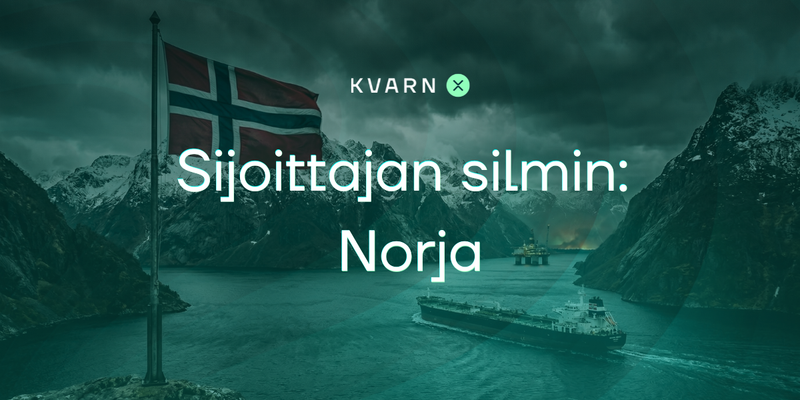 Sijoittajan silmin – Norja geopoliittisen myllerryksen voittajana