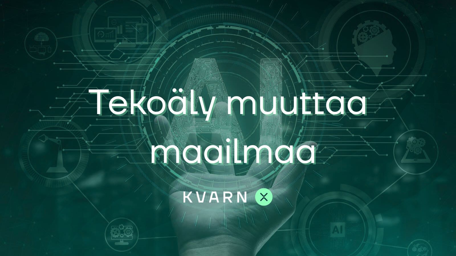 Tekoäly muuttaa maailmaa:  Kolme suurta kysymystä