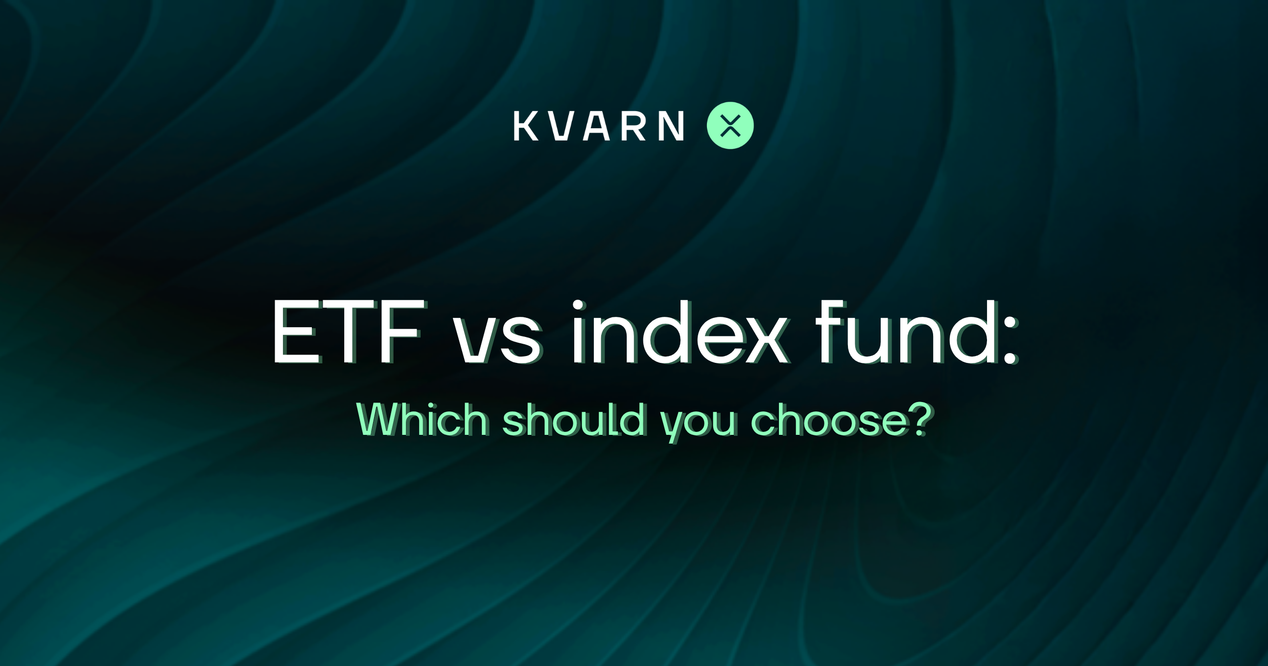 ETF vs index fund: which should you choose?