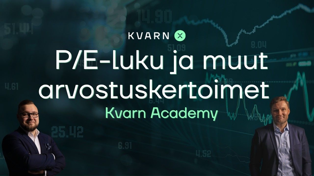P/E-luku ja osinkotuotto: mitä ne kertovat osakkeen arvostuksesta?