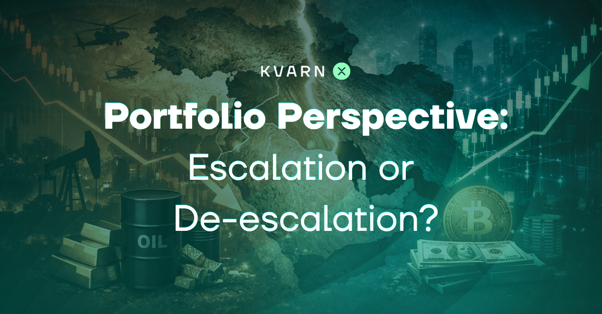 Portfolio Perspective: Escalation or De-escalation?