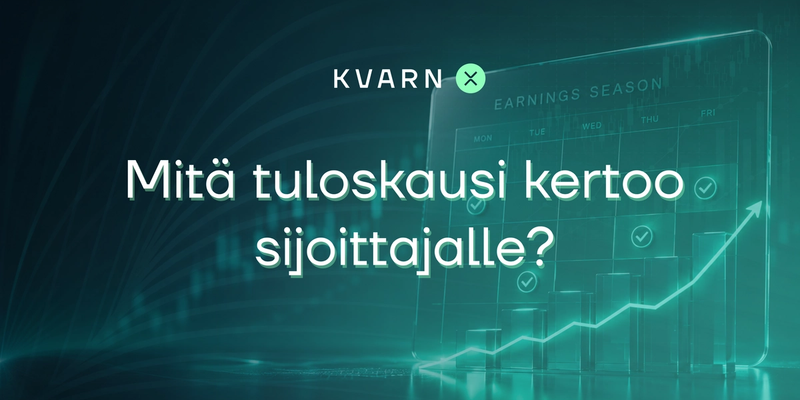 Mikä on tuloskausi? Näin luet yhtiöiden tuloksia ja markkinan reaktioita