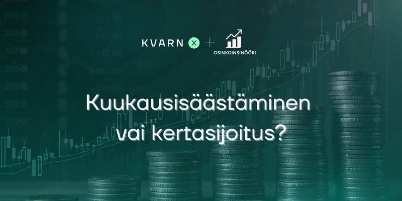 Kuukausisäästäminen vai kertasijoitus Bitcoiniin ja Ethereumiin?