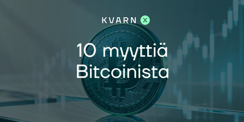 10 myyttiä Bitcoinista
