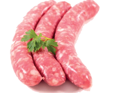 Saucisses de porc 500g