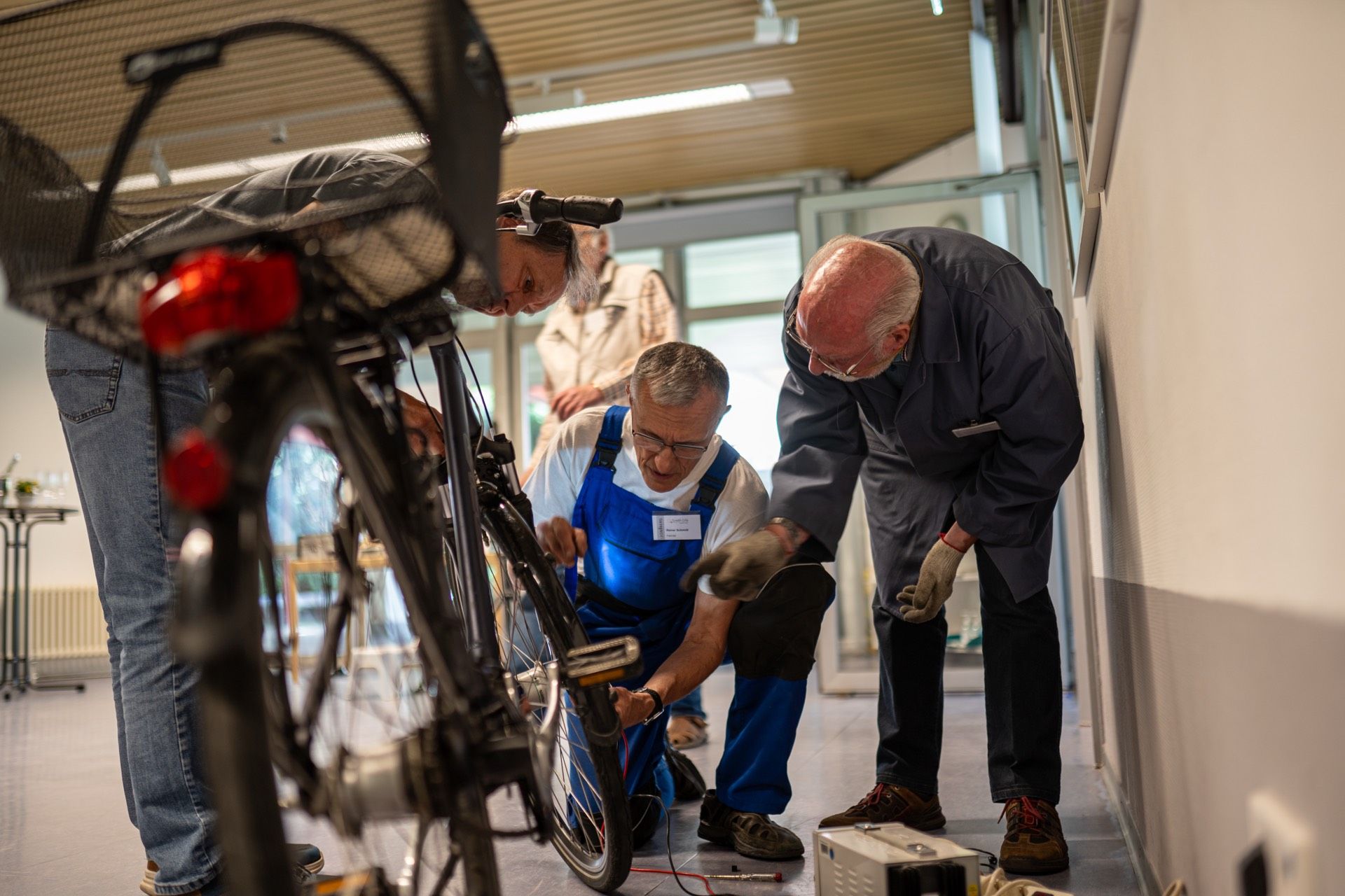 Fahrrad-Hilfe im Repair Café