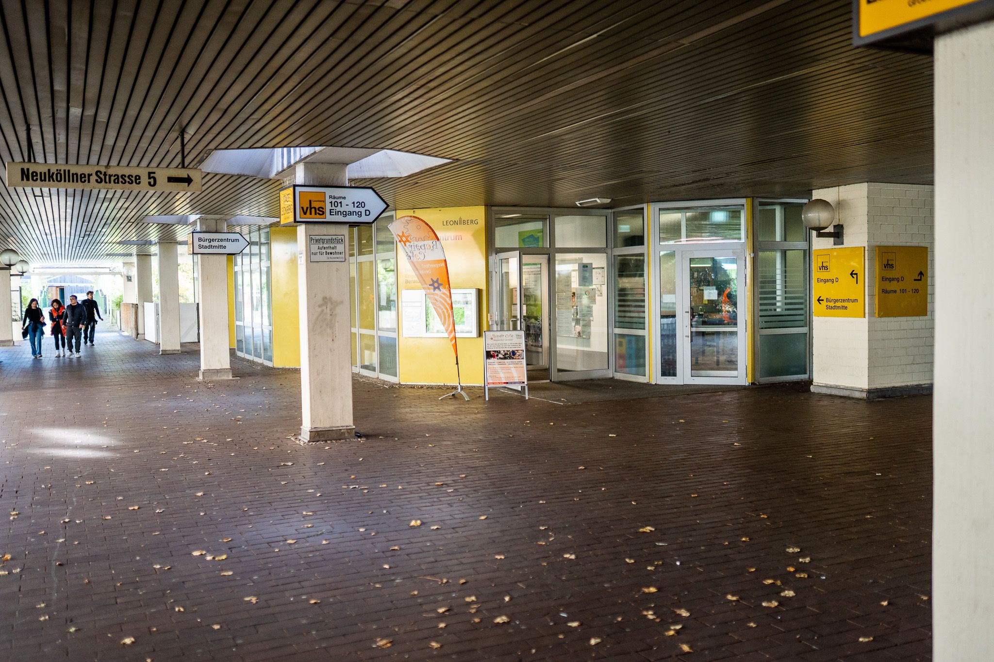 Eingang zum Repair Café