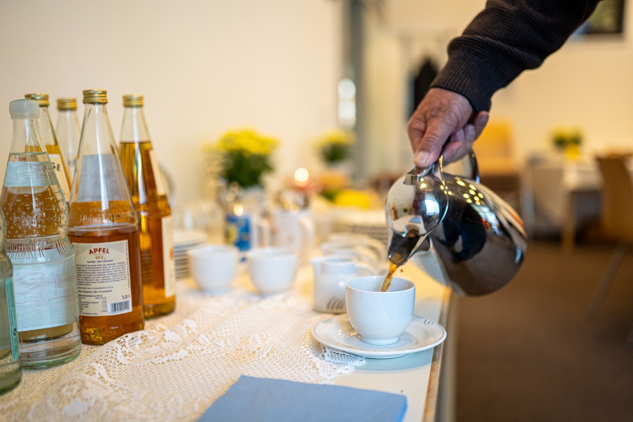 kaffee und austausch