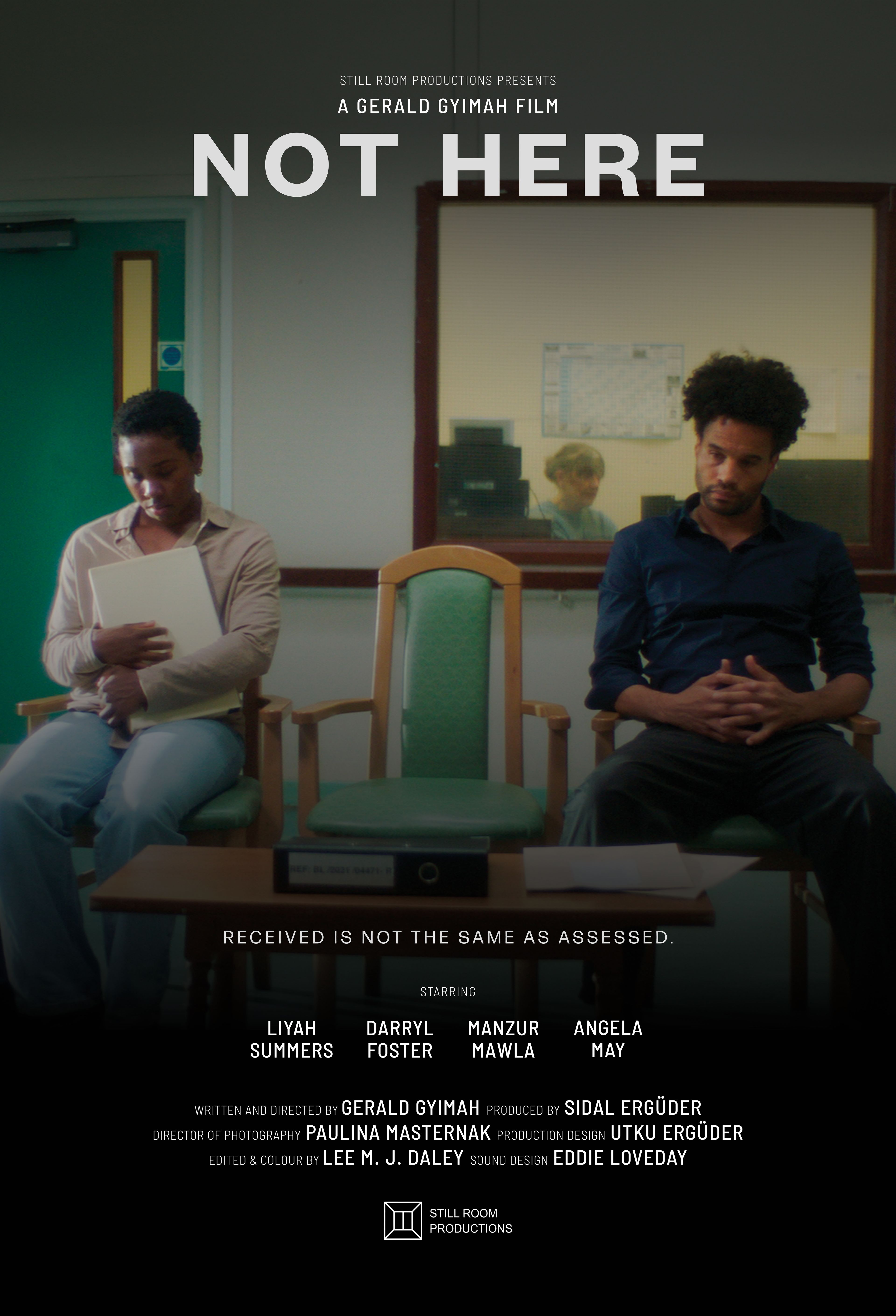Not Here — poster