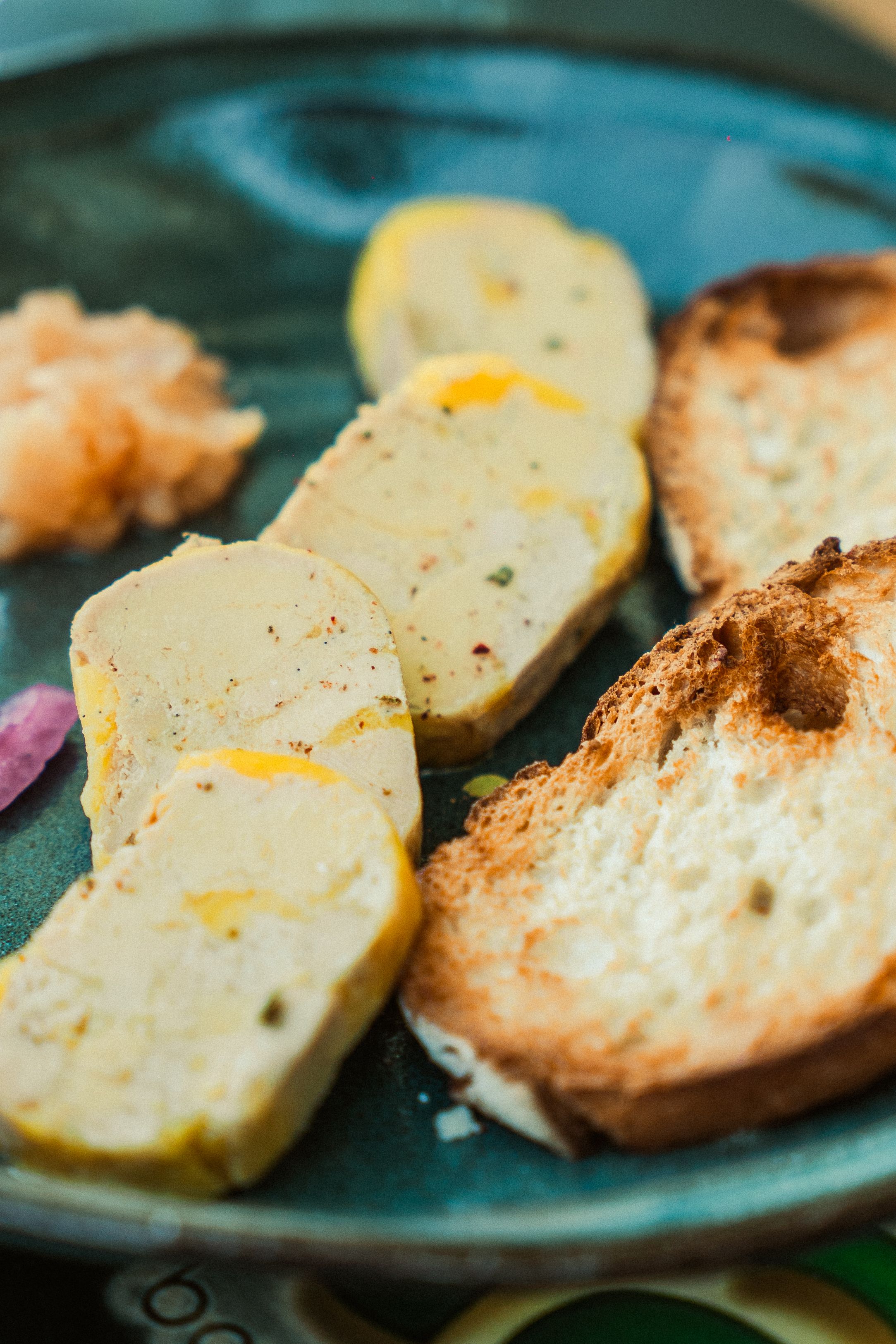 Foie gras, rhum vieux et vanille 