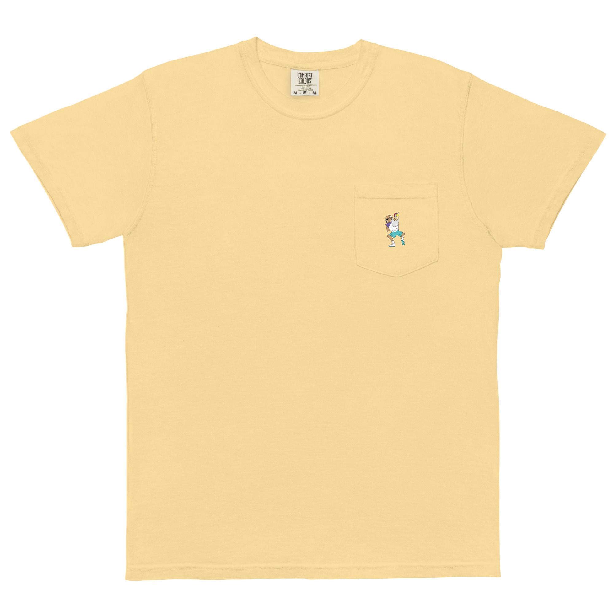 dad logo pocket tee