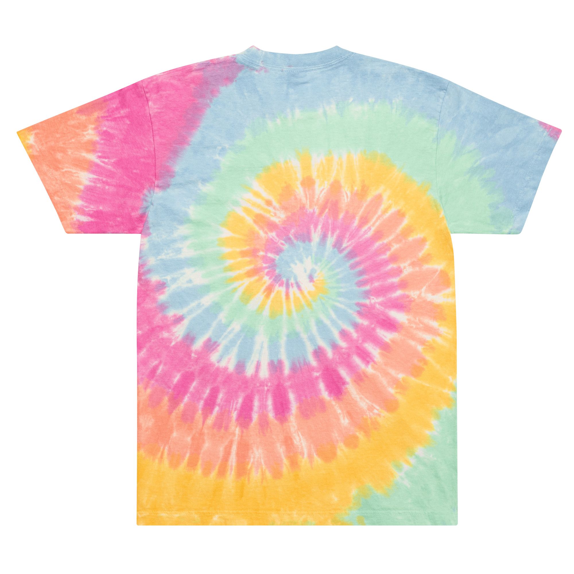 embroidered tie dye tee 2