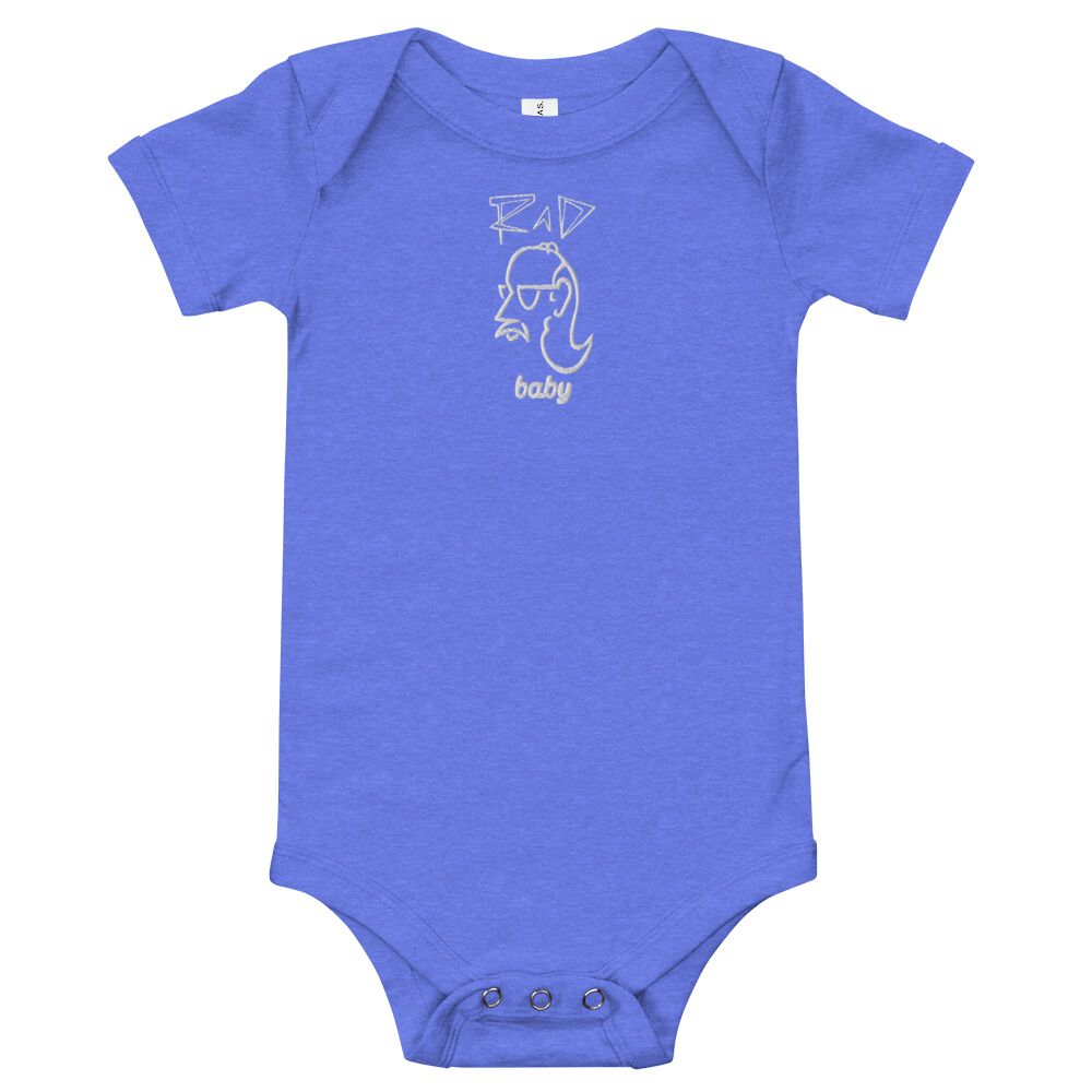 embroidered dads onesie 2