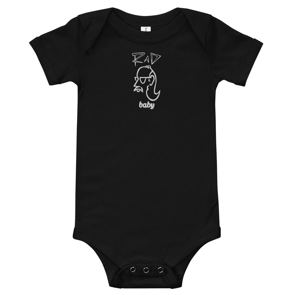 embroidered dads onesie 4