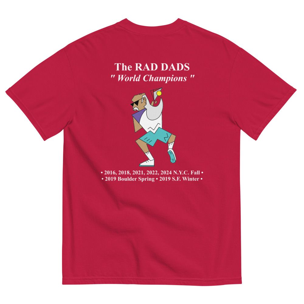 embroidered champs tee