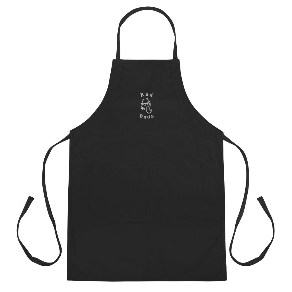 embroidered dads apron