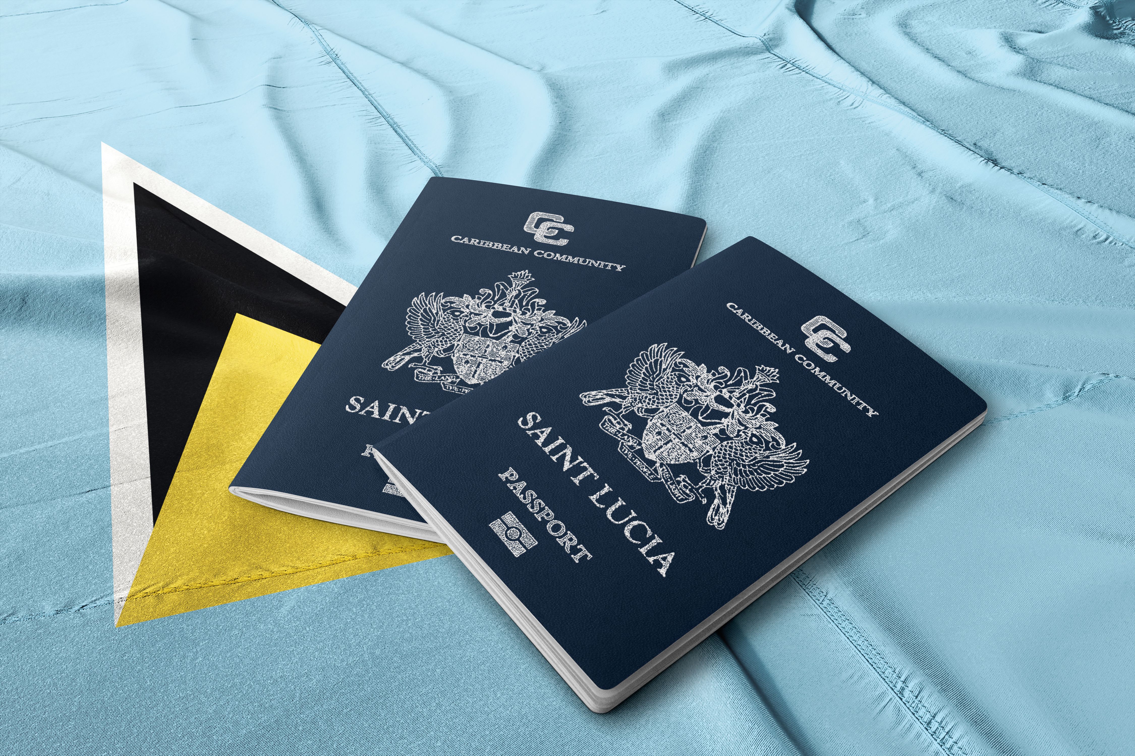 Saint Lucia Passports on National Flag | Savory & Partners