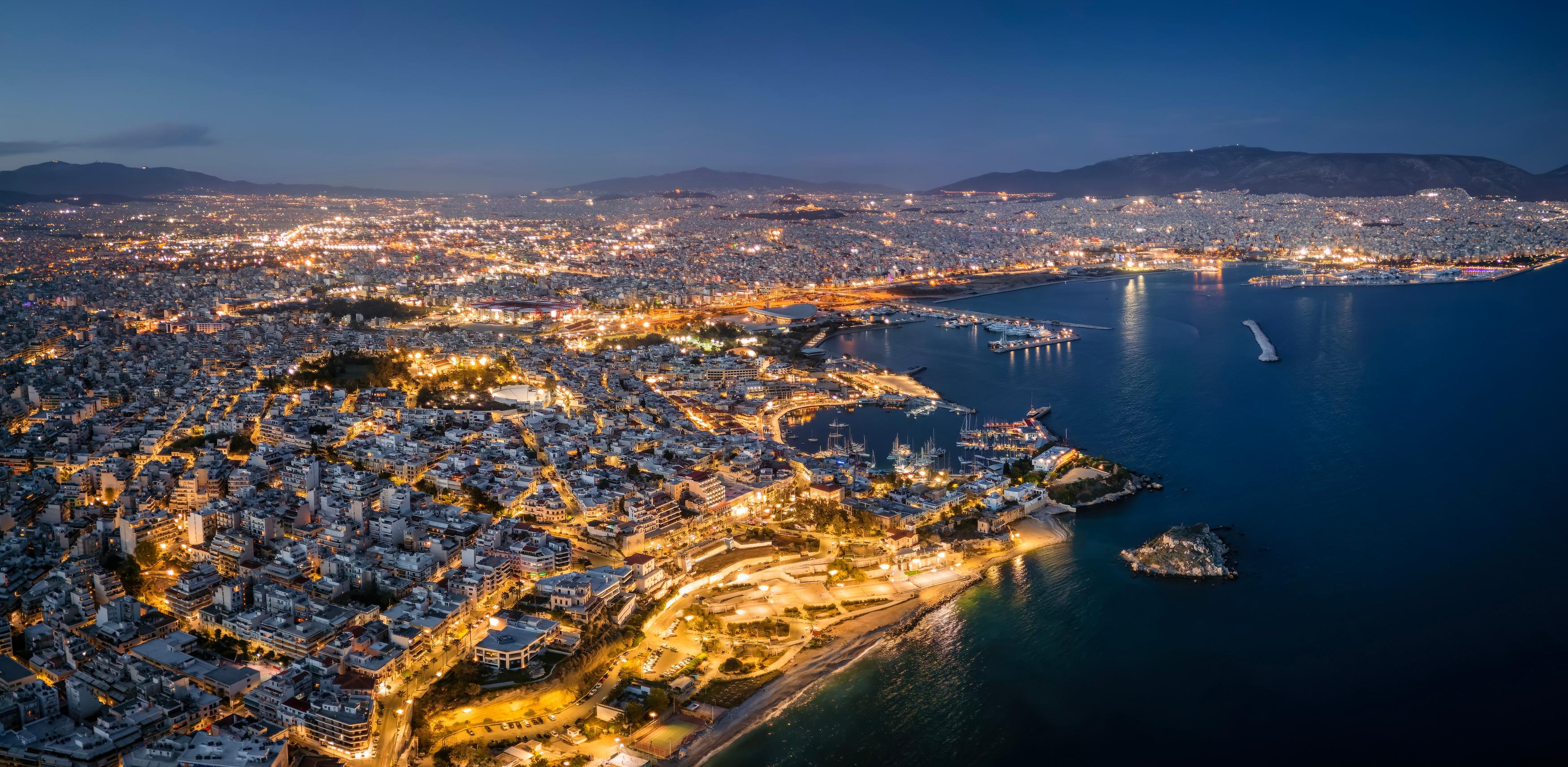 Night View of a Coastal City | Savory & Partners Night View of a Coastal City | Savory & Partners