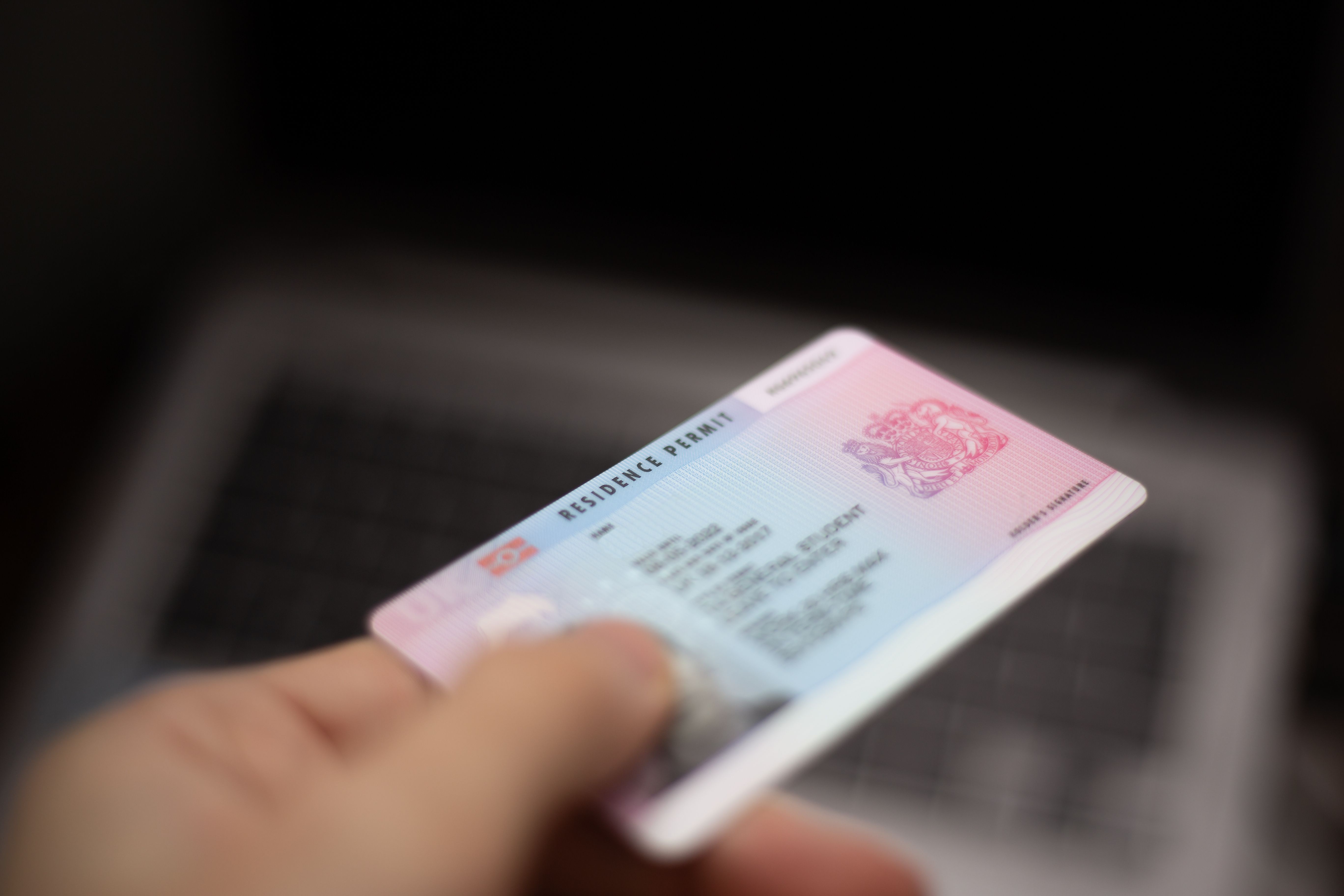 residence permit card