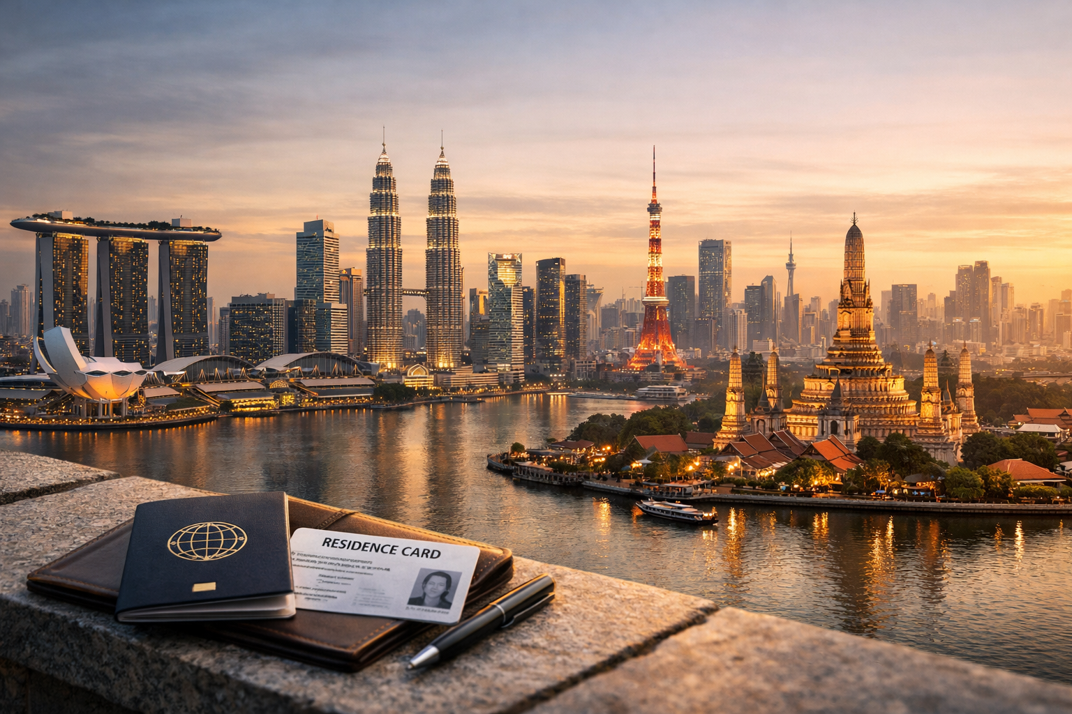 Top Asian Countries for Second Residency in 2026