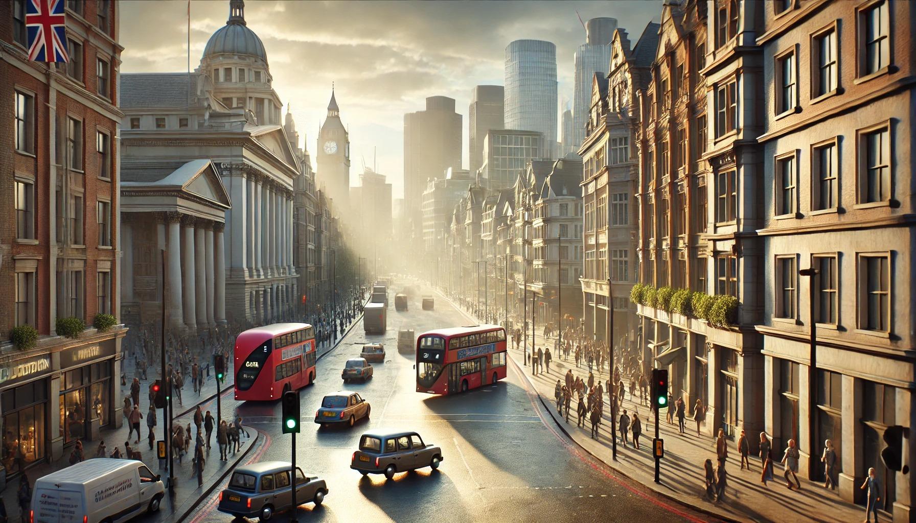 An Image of Central London during the day
