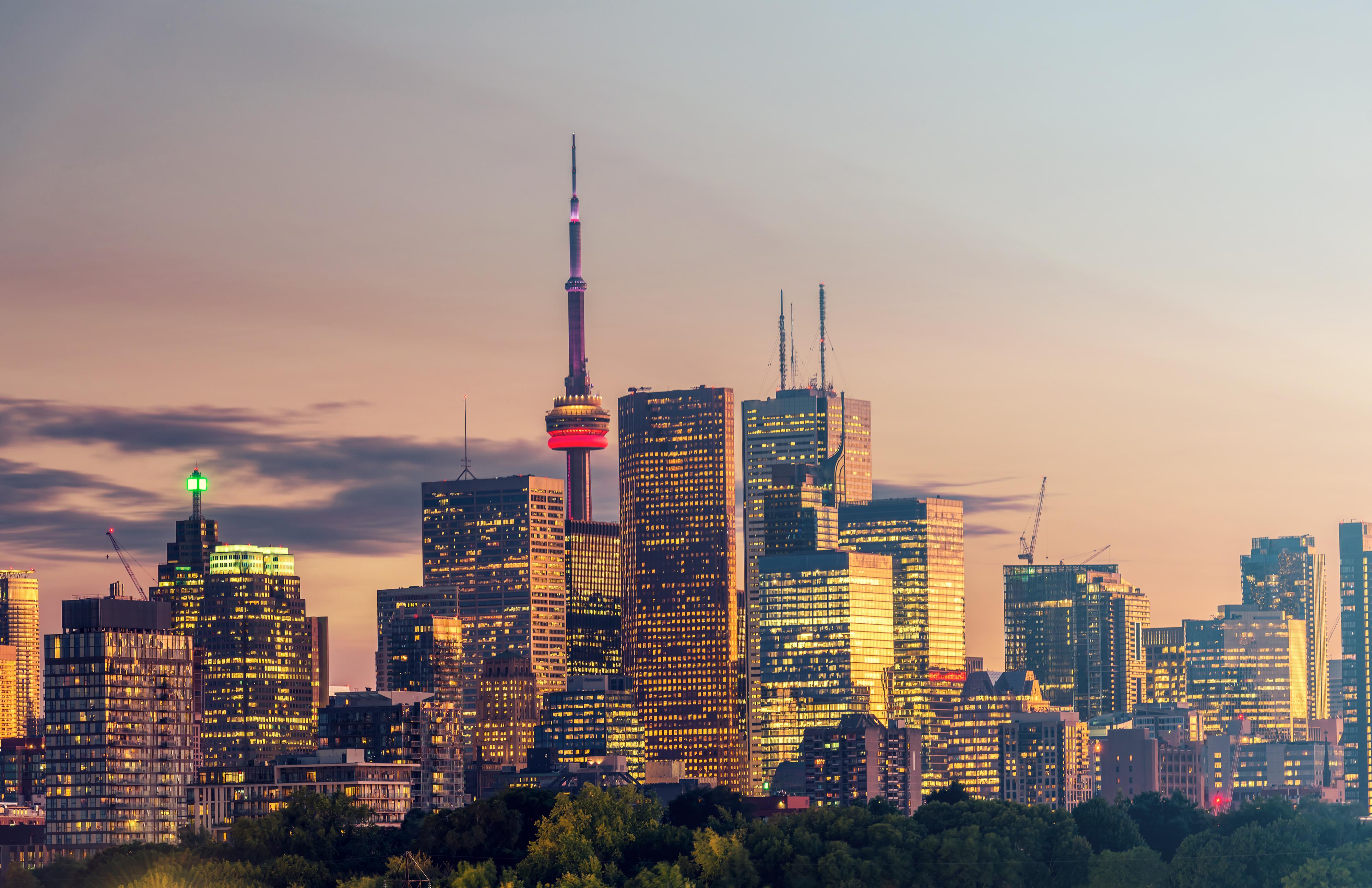 Toronto Cityscape at Dusk | Savory & Partners Toronto Cityscape at Dusk | Savory & Partners
